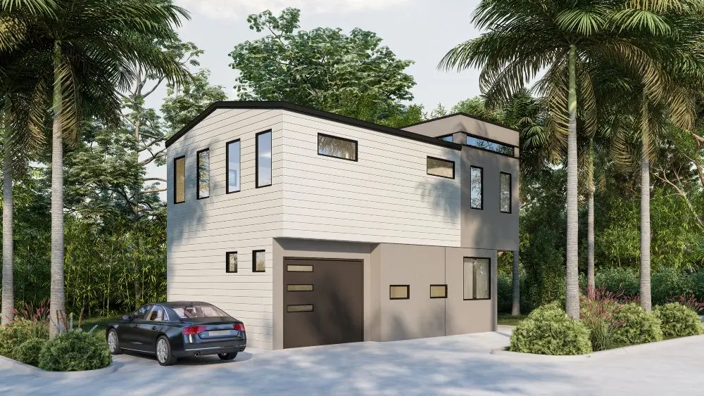 The Samantha steel home