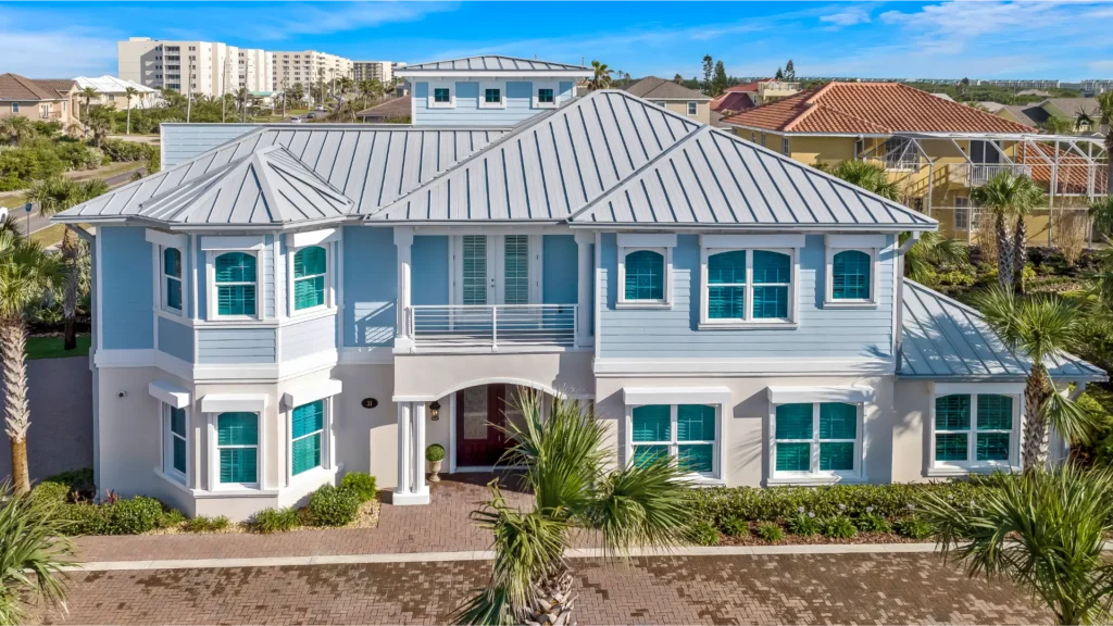 A luxury custom home built by Newberry Homes in Central Florida