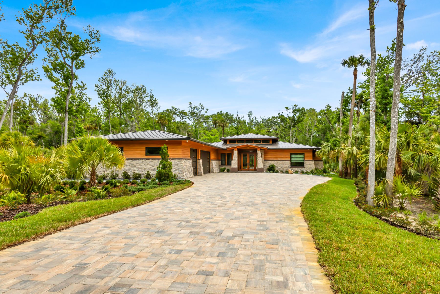 Newberry Japandi home exterior